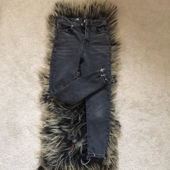 Girl’s sky high skinny Ankle jeans size 8 - Picture 8 of 8